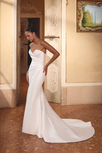 Justin Alexander #88447 W/Slit #1 Ivory/Ivory/Latte thumbnail