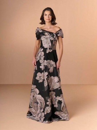 Christina Wu Elegance 17295 #17295 #0 default Mink/Black thumbnail