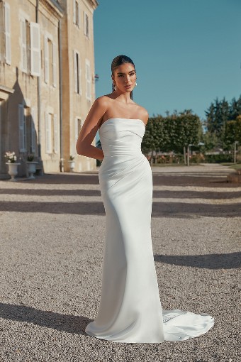 Justin Alexander Sincerity 44445-Dress Only #3 Ivory thumbnail