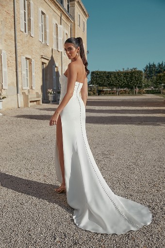 Justin Alexander Sincerity 44445-Dress Only #2 Ivory thumbnail