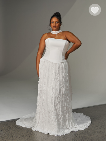 Evie Young Plus Size Bette #4 Ivory thumbnail