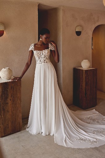 Lillian West Plus Size 66356 #1 Ivory/Ivory/Latte thumbnail