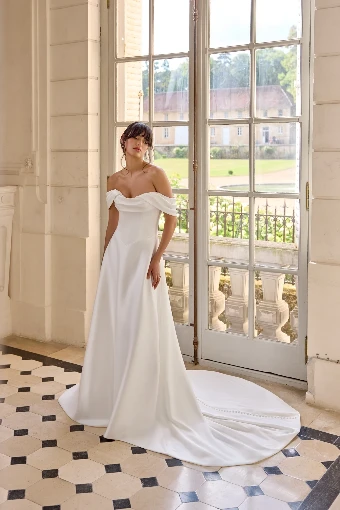 Adore by Justin Alexander Plus Size 11428 #0 default Ivory thumbnail