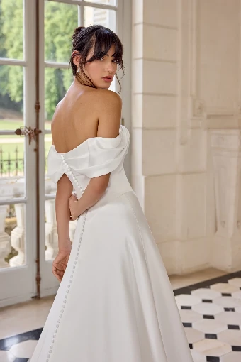 Adore by Justin Alexander Plus Size 11428 #2 Ivory thumbnail
