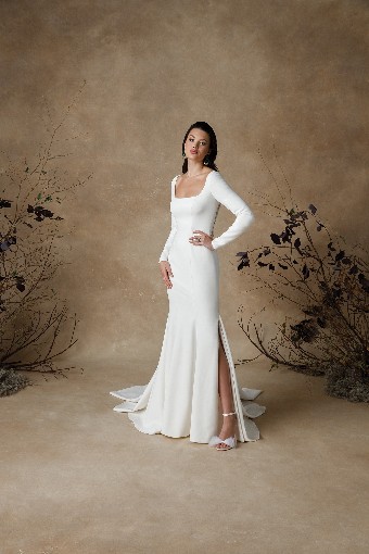 Justin Alexander Gemma #4 Ivory/Silver/Latte thumbnail