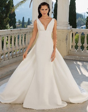 Justin Alexander 88071-Dress and Train #0 default Ivory thumbnail