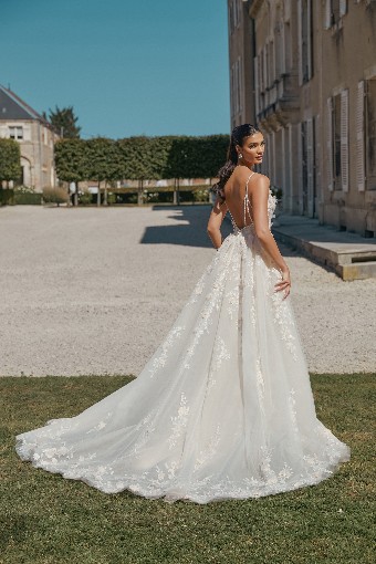 Justin Alexander Sincerity 44471 - With Overskirt #7 Sand/Ivory/Silver/Latte thumbnail