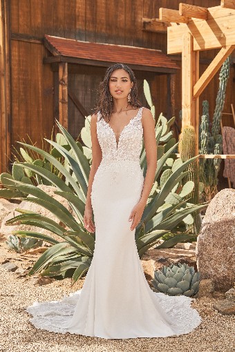 Lillian West 66265 - Dress Only #3 Ivory/Nude/Nude thumbnail