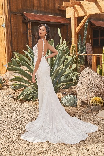 Lillian West 66265 - Dress Only #8 Ivory/Nude/Nude thumbnail
