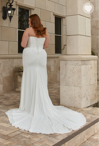 Evie Young Plus Size Valerie - EY700 #1 default Ivory thumbnail