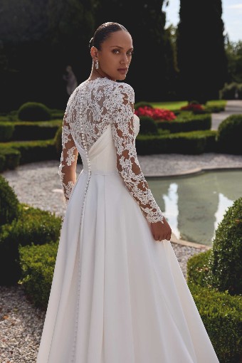 Justin Alexander Plus Size Katelyn - 88442 #1 Ivory/Ivory/Latte thumbnail