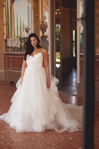 Justin Alexander Plus Size Infinity - 88388 #3 Ivory thumbnail