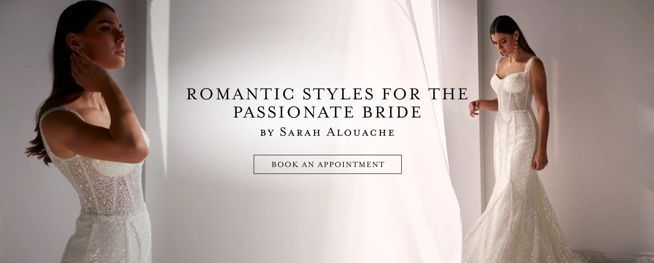Sarah Alouache wedding dresses at Belle Amour Bridal, OH